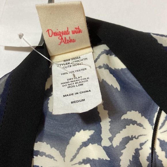 Honolua Wahina Sheer, Short Kimono NWT - Picture 3 of 5